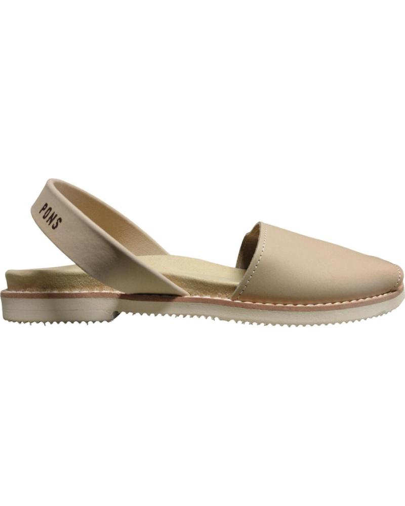 Sandalias AVARCA  de Mujer PONS 810PM  BEIGE