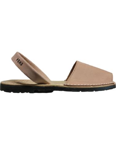 Sandales AVARCA  pour Femme PONS 596F TAUPE  VARIOS COLORES