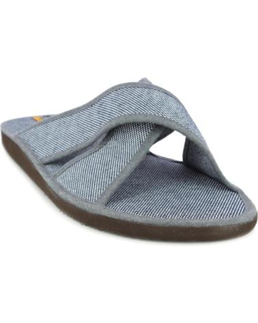 Calzado de casa D`CUTILLAS  de Hombre PANTUFLAS DOCTOR CUTILLAS 12257 TIRAS CRUZADAS  MARINO