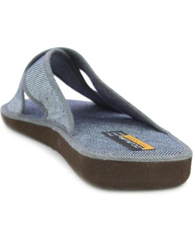 Calzado de casa D`CUTILLAS  de Hombre PANTUFLAS DOCTOR CUTILLAS 12257 TIRAS CRUZADAS  MARINO