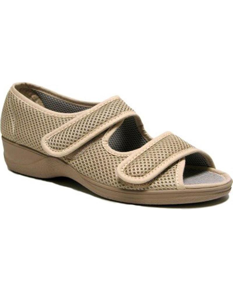 Sandalias D`CUTILLAS  de Mujer SANDALIA ORTOPEDICA DOCTOR CUTILLAS 21744 TRANSPIRABLE  TOSTADO