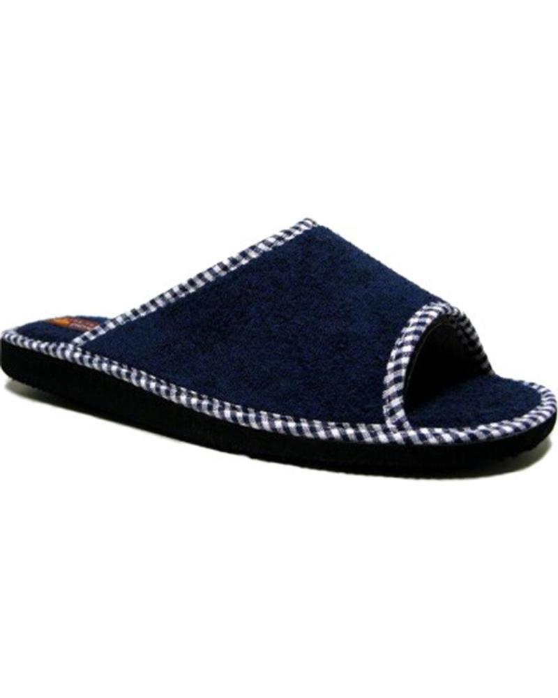 Calzado de casa D`CUTILLAS  de Mujer PANTUFLAS DOCTOR CUTILLAS 24502 TEJIDO TOALLA  MARINO