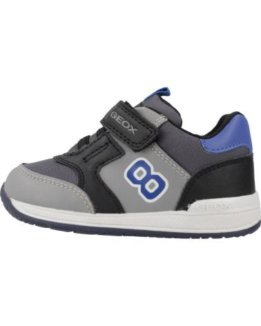 boy Trainers GEOX ZAPATOS NINO MODELO B RISHON BOY COLOR GRIS  C0043