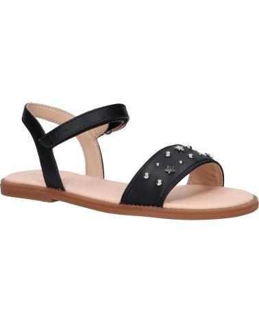 Sandalen für Damen und Mädchen GEOX J2535H 000BC J KARLY C9999 BLACK