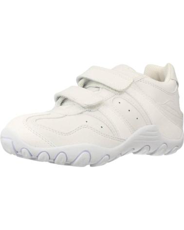 Sneaker GEOX  für Mädchen und Junge ZAPATILLAS NINO MODELO CRUSH M COLOR BLANCO  C1000