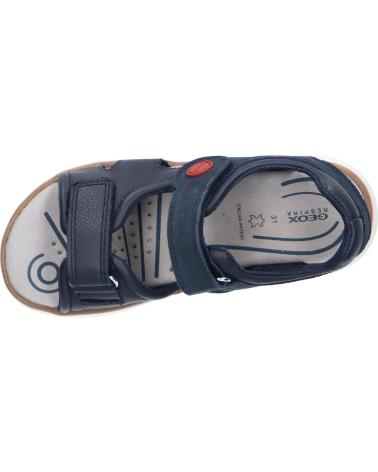 Sandalen GEOX  für Junge J25DRB 04622 J MARATEA  C4244 NAVY-DK RED