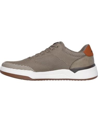 SKECHERS 210793 ZAPATILLAS CASUAL DE HOMBRE TAUPE