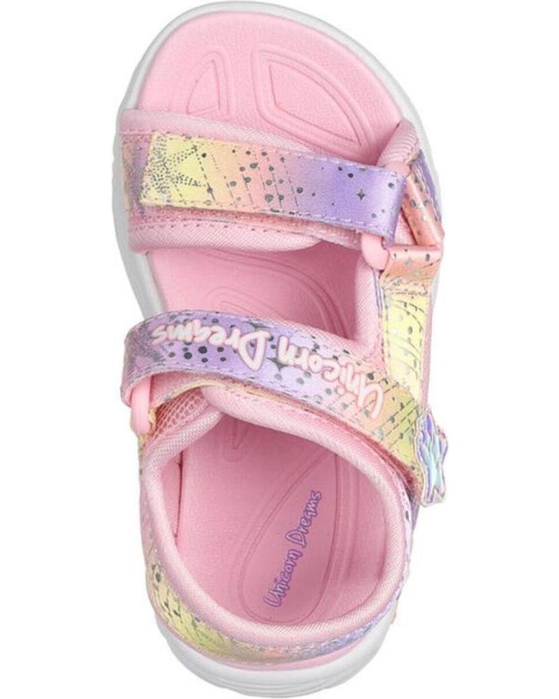 Sandales-de-sport-fille-SKECHERS-SANDALIAS-S-LIGHTS-UNICORN-DR-LILA