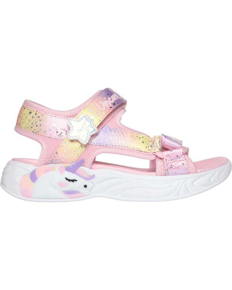Sandales De Nina SKECHERS SANDALIAS S LIGHTS UNICORN DR LILA