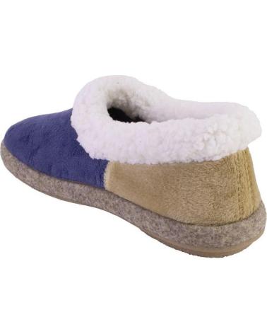 Woman House slipers COSDAM 12026 ZAPATILLAS DE CASA CERRADA DE MUJER  AZUL