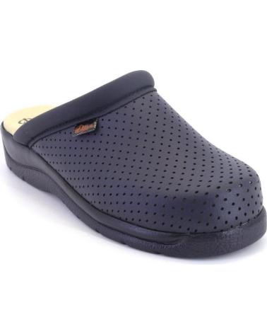 Zuecos DIAN  de Mujer PISA ZUECOS O MULES DE MUJER PIEL  AZUL MARINO