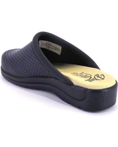 Zuecos DIAN  de Mujer PISA ZUECOS O MULES DE MUJER PIEL  AZUL MARINO