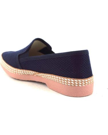 Zapatos JAVER  de Hombre 501 LONAS DE HOMBRE  AZUL MARINO