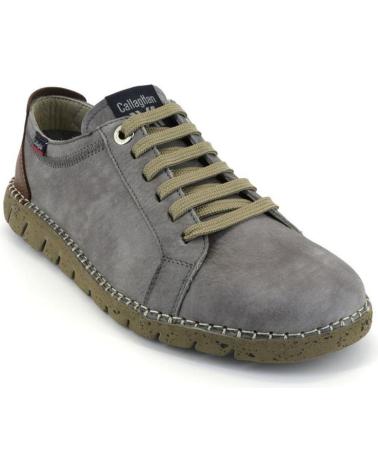 Zapatos CALLAGHAN  de Hombre 43204 ZAPATOS CON CORDONES DE HOMBRE NOBUK  GRIS