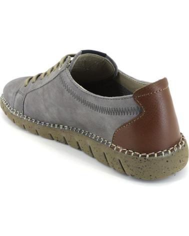 Zapatos CALLAGHAN  de Hombre 43204 ZAPATOS CON CORDONES DE HOMBRE NOBUK  GRIS
