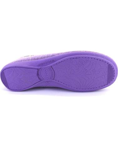 Pantufas COSDAM  de Mulher 558 ZAPATILLAS DE CASA CERRADA DE MUJER  MALVA