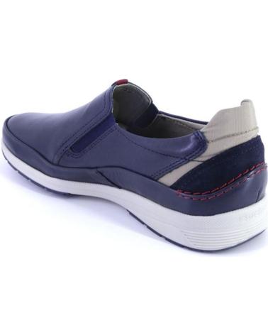 Man shoes FLUCHOS F1735 MOCASINES DE HOMBRE PIEL  AZUL MARINO
