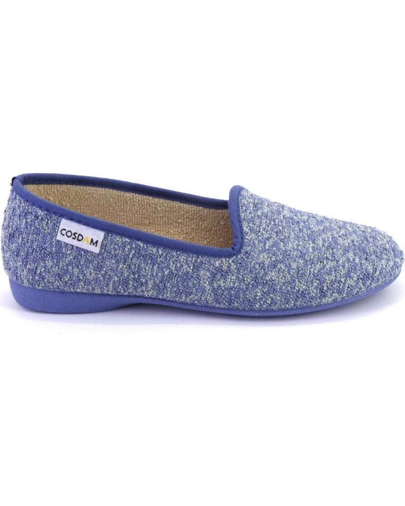 Woman House slipers COSDAM 524 ZAPATILLAS DE CASA CERRADA DE MUJER  AZUL