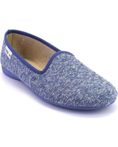 Woman House slipers COSDAM 524 ZAPATILLAS DE CASA CERRADA DE MUJER  AZUL