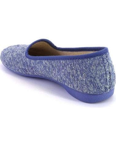 Woman House slipers COSDAM 524 ZAPATILLAS DE CASA CERRADA DE MUJER  AZUL