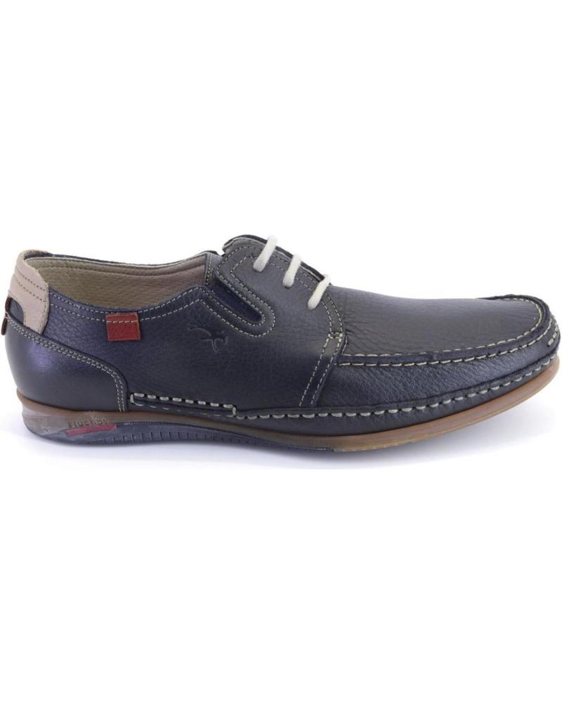 Chaussures FLUCHOS  pour Homme 8353 ZAPATOS CON CORDONES DE HOMBRE PIEL  AZUL MARINO