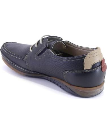 Chaussures FLUCHOS  pour Homme 8353 ZAPATOS CON CORDONES DE HOMBRE PIEL  AZUL MARINO
