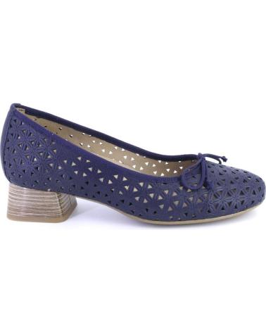Chaussures DCHICAS  pour Femme 4791 ZAPATOS DE MUJER PIEL  AZUL MARINO