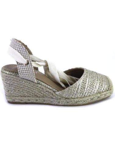Sandálias DANGELA  de Mulher 23081 ALPARGATAS DE MUJER  PLATINO
