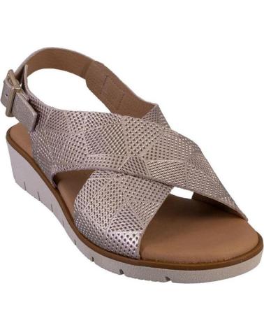 Sandalias KAOLA  de Mujer 2275 SANDALIAS DE MUJER PIEL  PLATINO