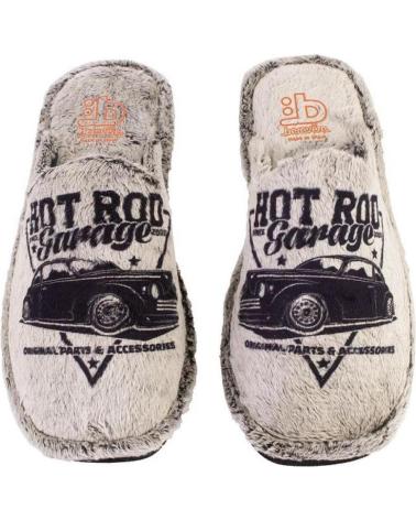 Pantoufles BEREVERE  pour Homme 3706 ZAPATILLAS DE CASA DE HOMBRE  GRIS