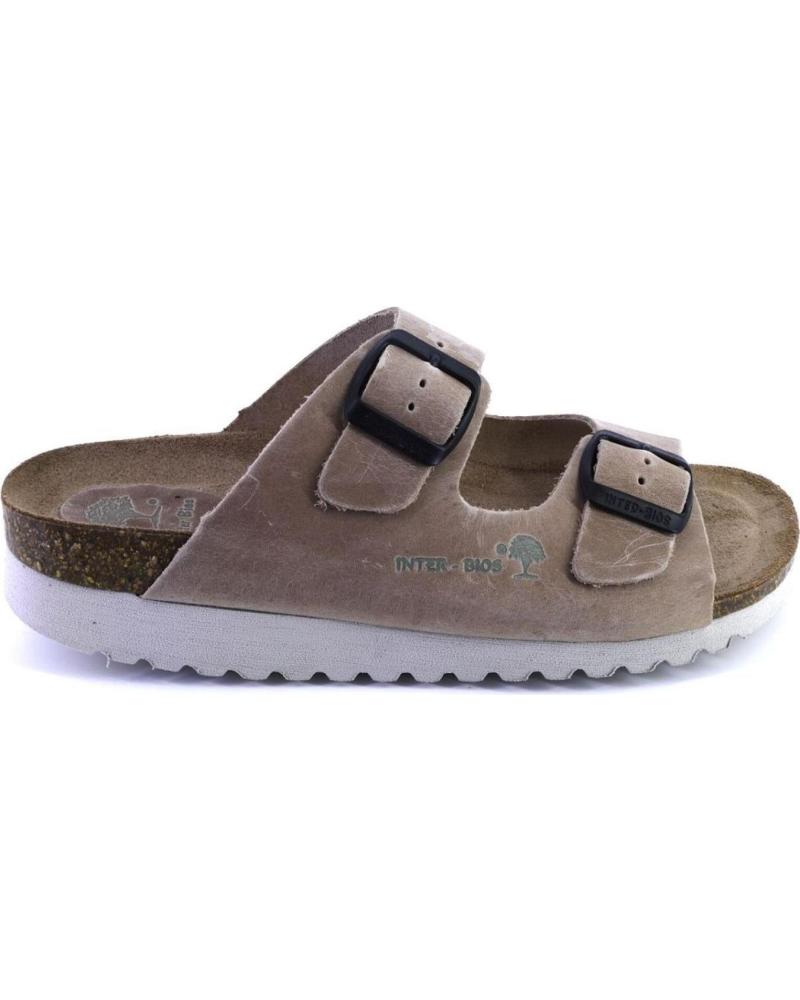 Sandalias INTERBIOS  de Mujer 7206 196 SANDALIAS DE MUJER PIEL  BEIGE