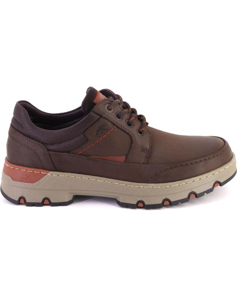 Zapatos FLUCHOS  de Hombre F1843 ZAPATOS CON CORDONES DE HOMBRE PIEL  MARRON