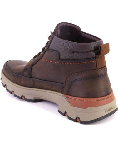 Bottines FLUCHOS  pour Homme F1844 BOTAS DE HOMBRE NOBUK  MARRON
