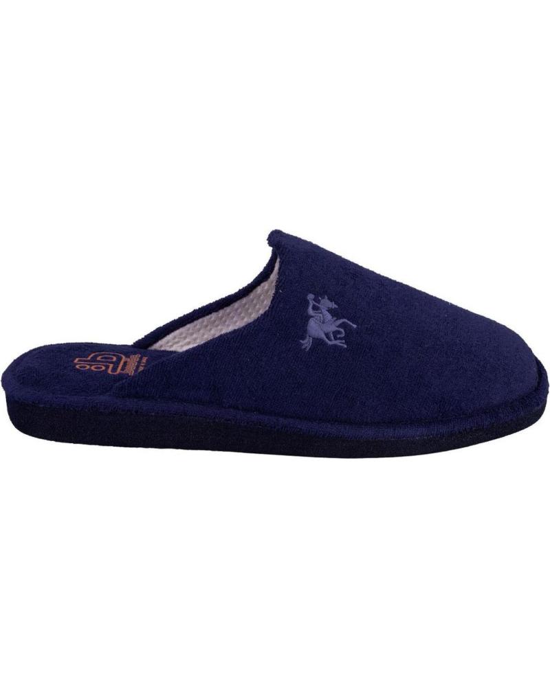 Calzado de casa BEREVERE  de Hombre 8803 ZAPATILLAS DE CASA DE HOMBRE  AZUL MARINO