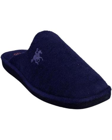 Calzado de casa BEREVERE  de Hombre 8803 ZAPATILLAS DE CASA DE HOMBRE  AZUL MARINO