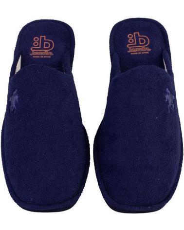 Calzado de casa BEREVERE  de Hombre 8803 ZAPATILLAS DE CASA DE HOMBRE  AZUL MARINO