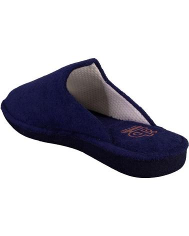 Calzado de casa BEREVERE  de Hombre 8803 ZAPATILLAS DE CASA DE HOMBRE  AZUL MARINO