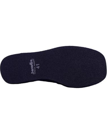 Calzado de casa BEREVERE  de Hombre 8803 ZAPATILLAS DE CASA DE HOMBRE  AZUL MARINO