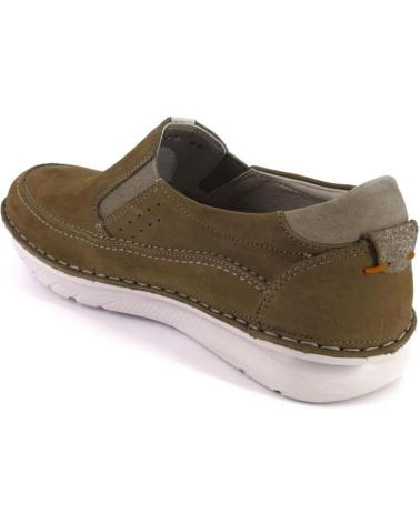 Mocassins pour Homme FLUCHOS F2001 MOCASINES DE HOMBRE NOBUK TAUPE