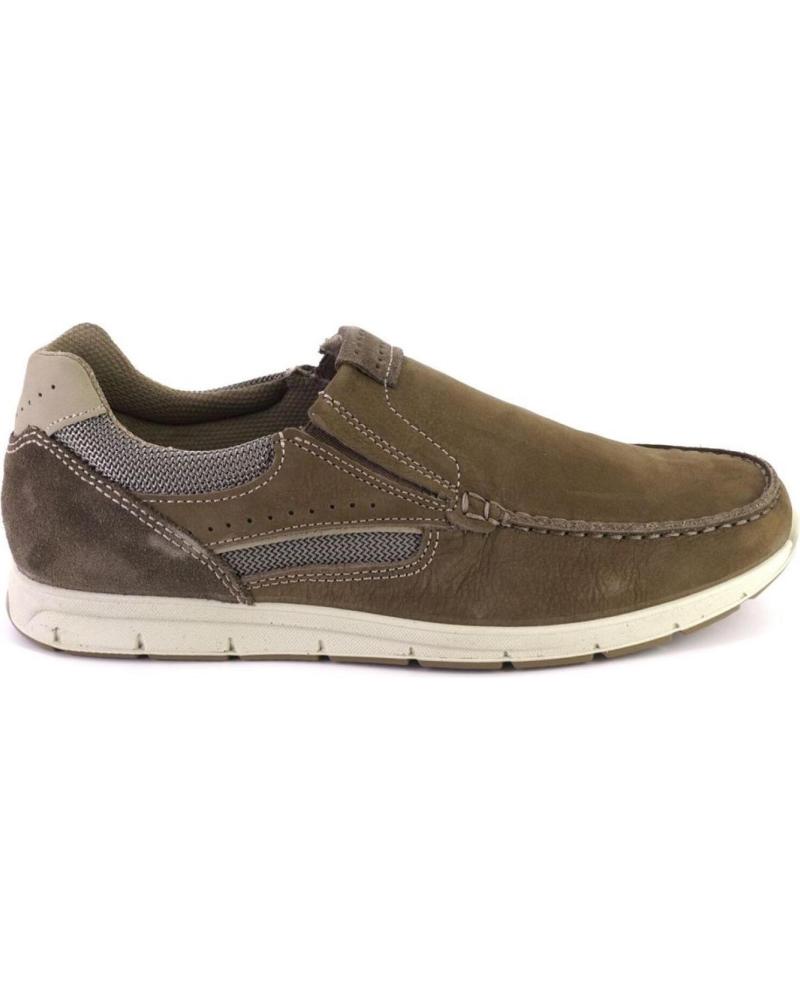 Chaussures IMAC  pour Homme 551350 MOCASINES DE HOMBRE NOBUK  TAUPE