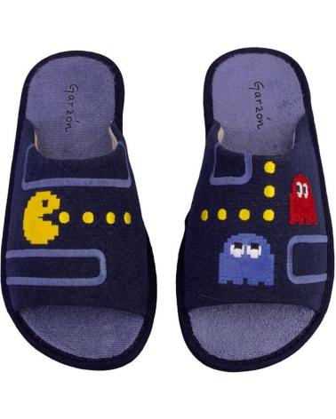 Man House slipers GARZON P394 127 ZAPATILLAS DE CASA DE HOMBRE PAC  AZUL MARINO