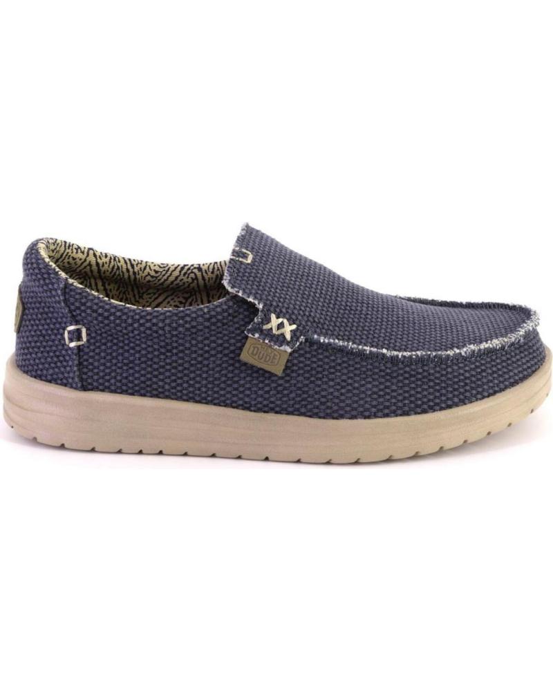 Zapatos HEY DUDE  de Hombre 40124 LONAS DE HOMBRE MUY LIGEROS  AZUL JEANS