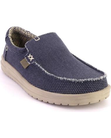 Zapatos HEY DUDE  de Hombre 40124 LONAS DE HOMBRE MUY LIGEROS  AZUL JEANS
