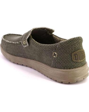 Chaussures HEY DUDE  pour Homme 40124 LONAS DE HOMBRE MUY LIGEROS  KAKI