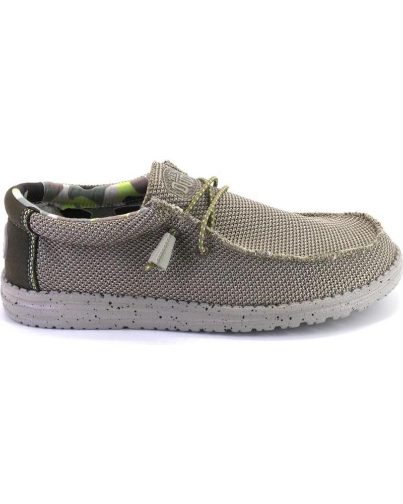 Sapatos HEY DUDE  de Homem WALLY TRIPLE LONAS DE HOMBRE MUY LIGEROS  CAMEL