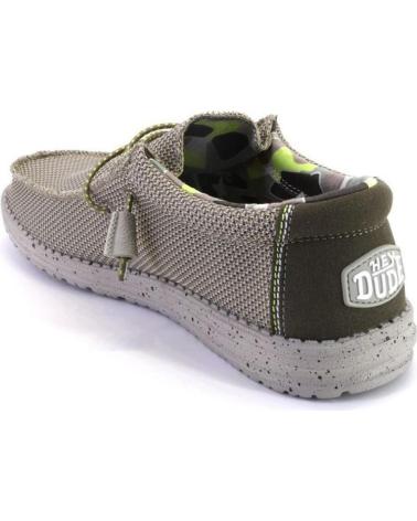 Sapatos HEY DUDE  de Homem WALLY TRIPLE LONAS DE HOMBRE MUY LIGEROS  CAMEL