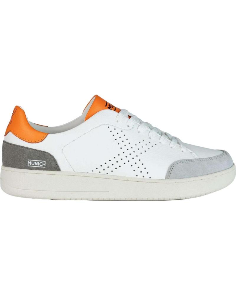 Scarpe sport MUNICH  per Uomo 8837006 X-COURT 06  BLANCO-NARANJA