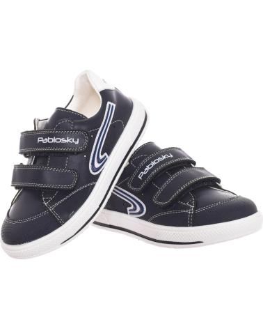 Deportivas PABLOSKY  de Niño ZAPATILLAS PLANAS CON VELCRO 015620 NINO  MARINO