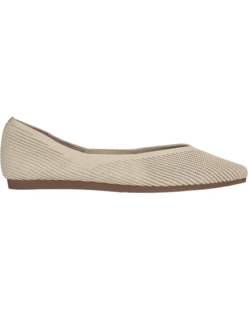 Zapatos MISS ELASTIC  de Mujer BAILARINAS MEGANTEX 70017-35  BEIGE