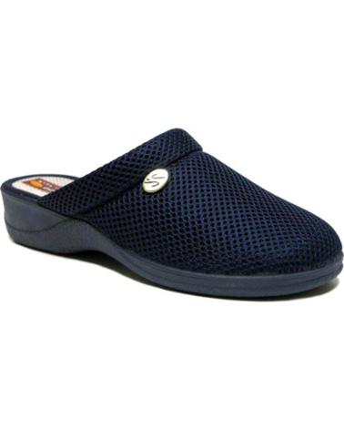 Calzado de casa D`CUTILLAS  de Mujer PANTUFLAS DOCTOR CUTILLAS 21730 ANCHO ESPECIAL  MARINO